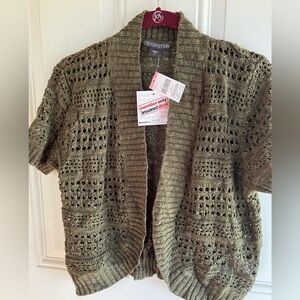 Covington Women's Knit Cardigan in Olive. Size S